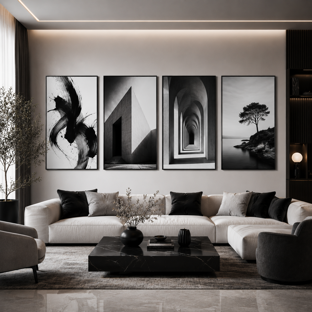 Black & White Art Collection